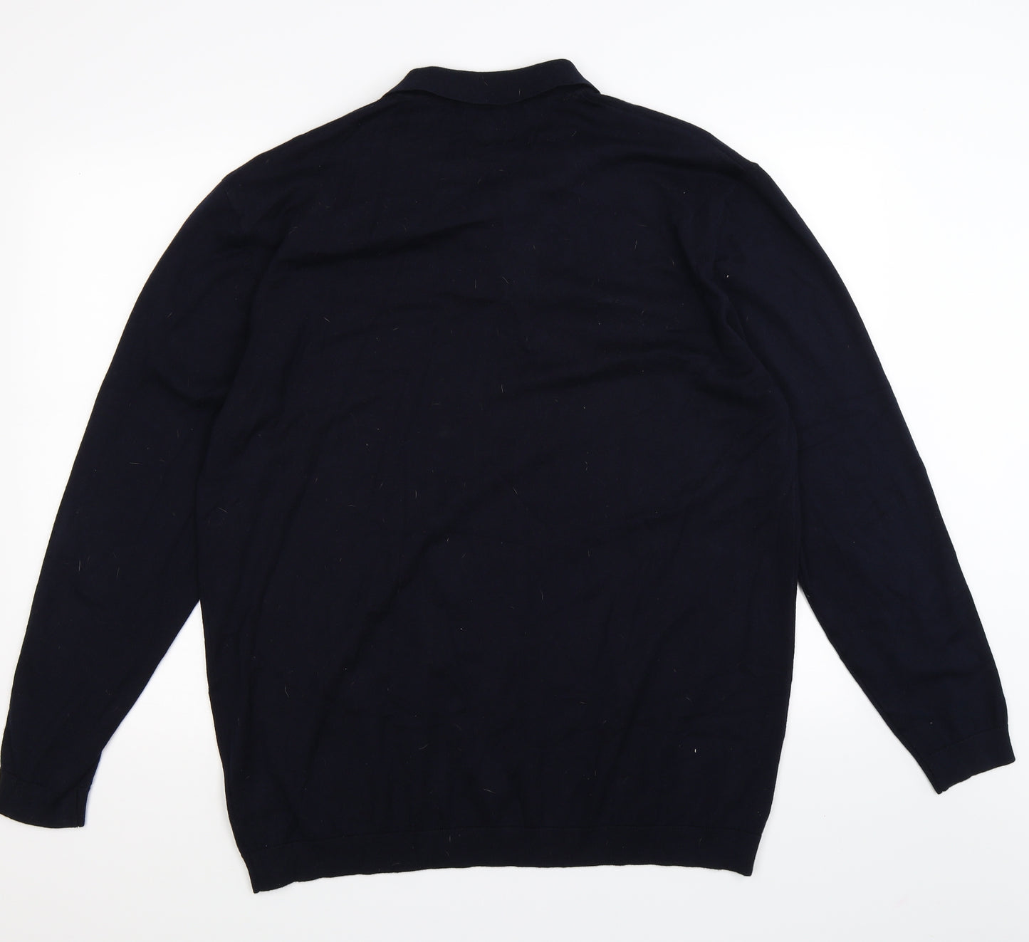 NEXT Mens Blue  Knit Pullover Jumper Size 2XL