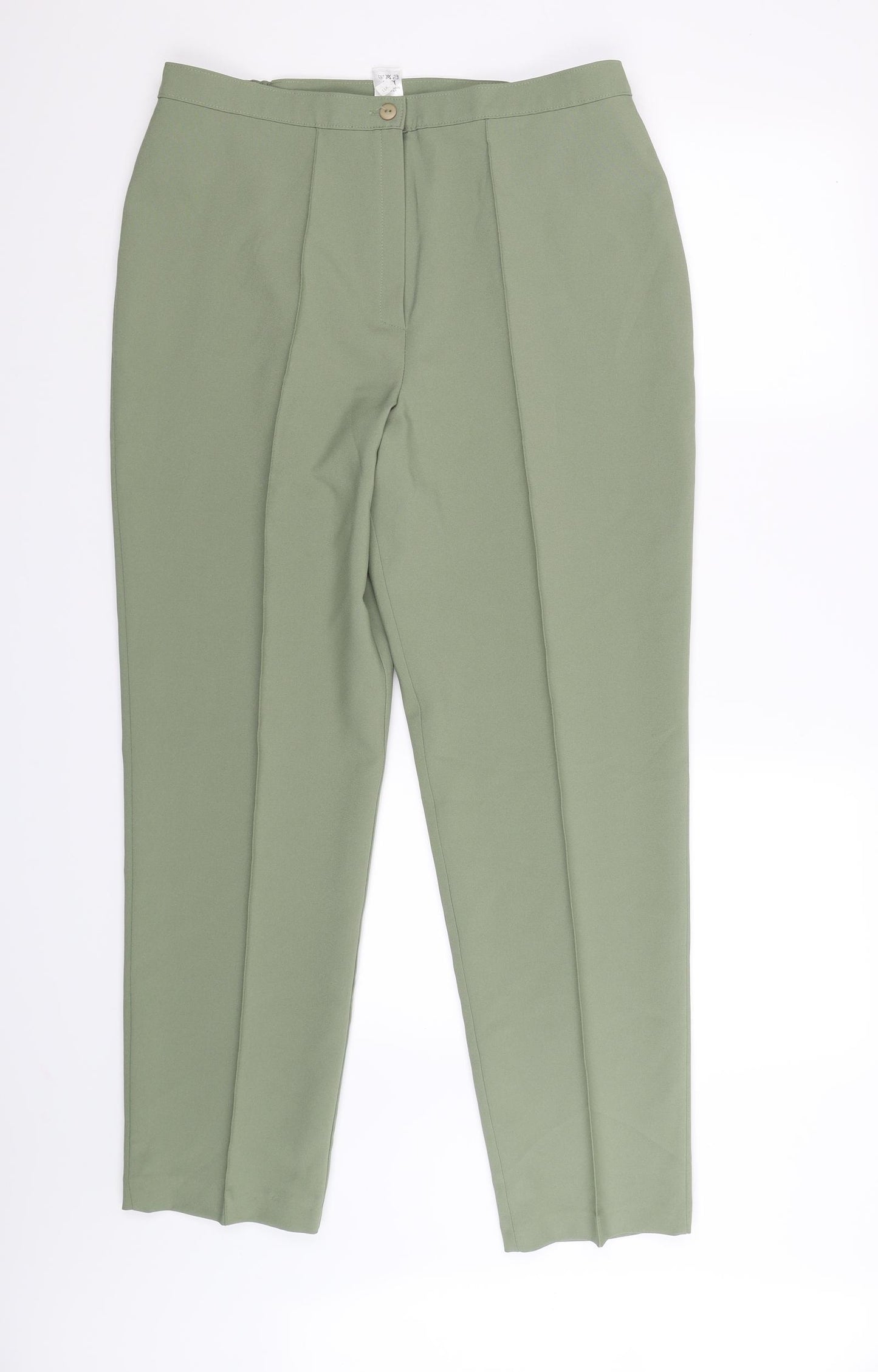 slimma Womens Green   Trousers  Size 16 L28 in