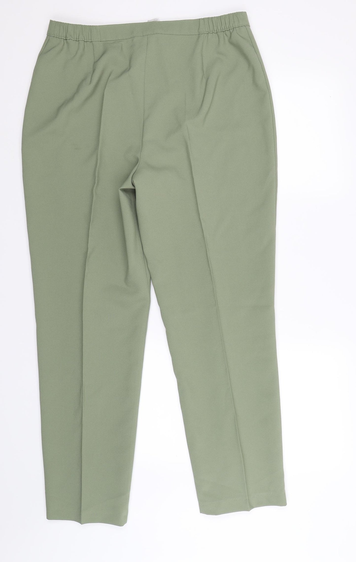 slimma Womens Green   Trousers  Size 16 L28 in