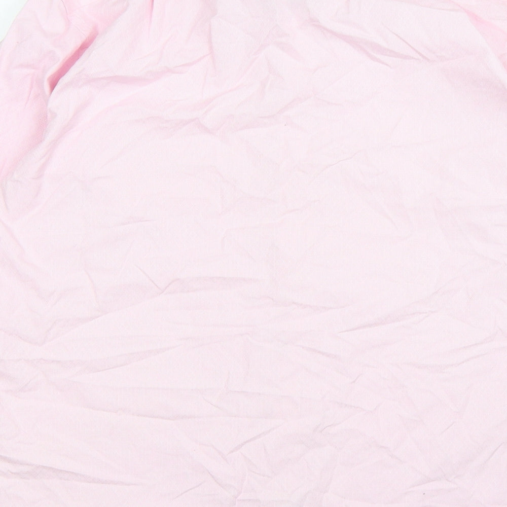 NEXT Mens Pink Check   Button-Up Size 15