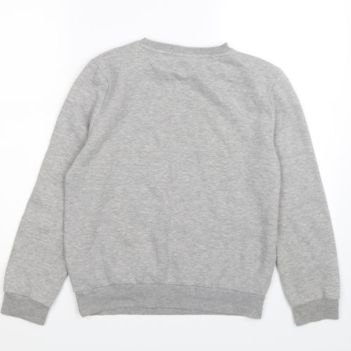 Primark Womens Grey  Jersey Pullover Sweatshirt Size 4  - MINNIE MOUSE RETRO