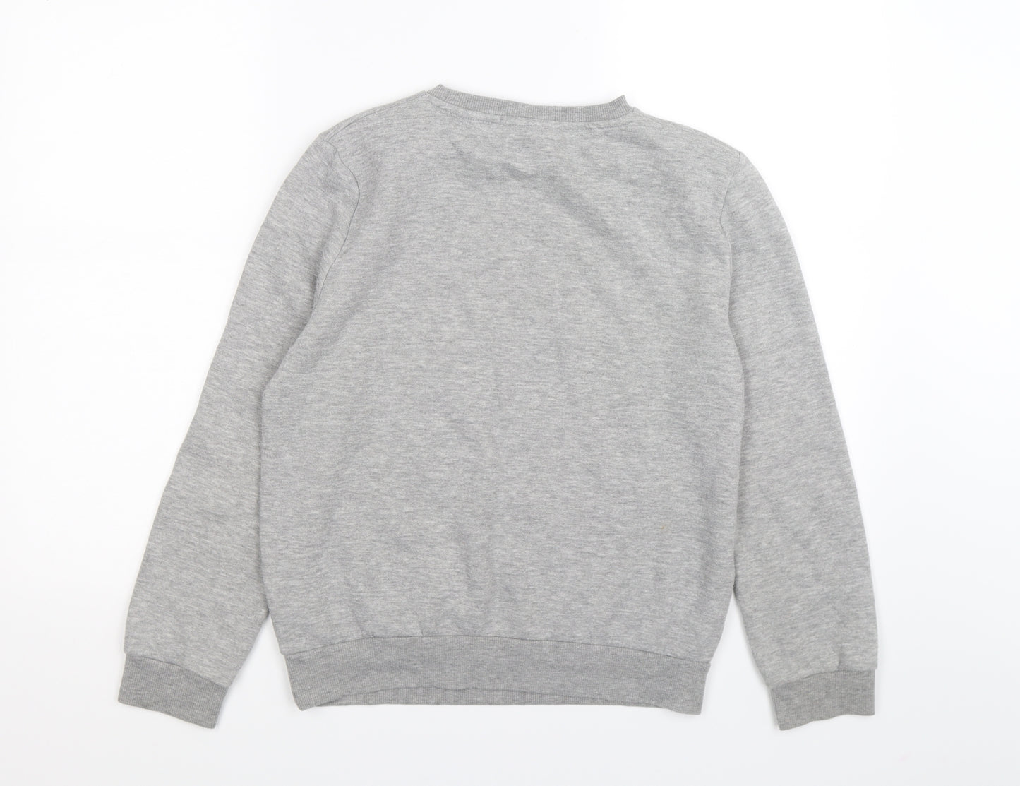 Primark Womens Grey  Jersey Pullover Sweatshirt Size 4  - MINNIE MOUSE RETRO