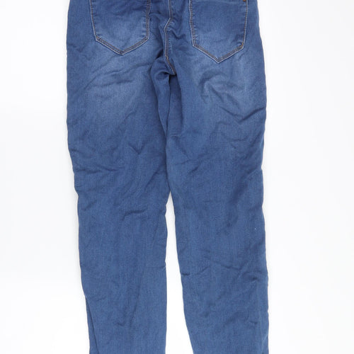 Premium Denim Company Womens Blue  Denim Skinny Jeans Size 8