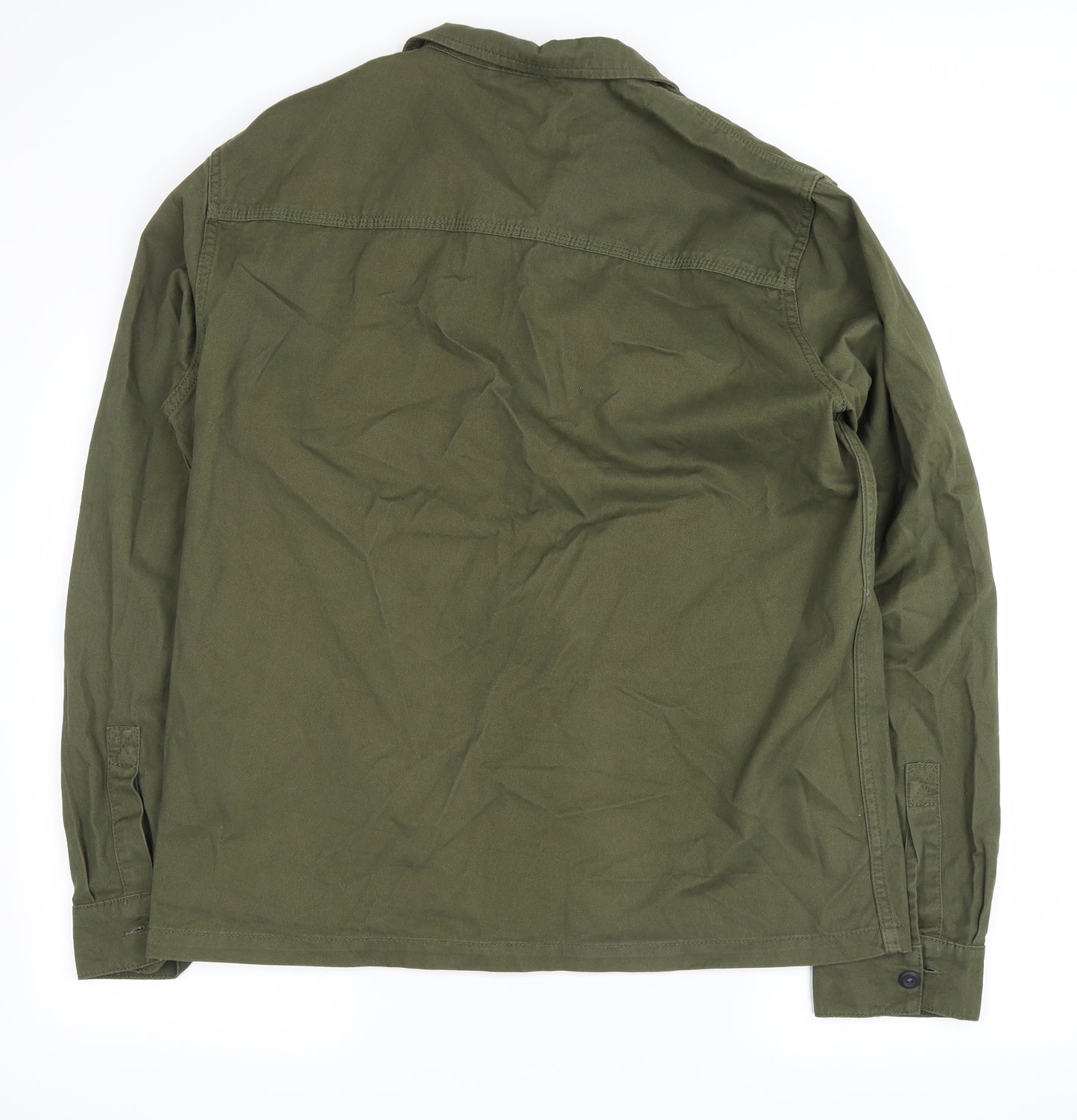 JACK & JONES Mens Green    Button-Up Size XL