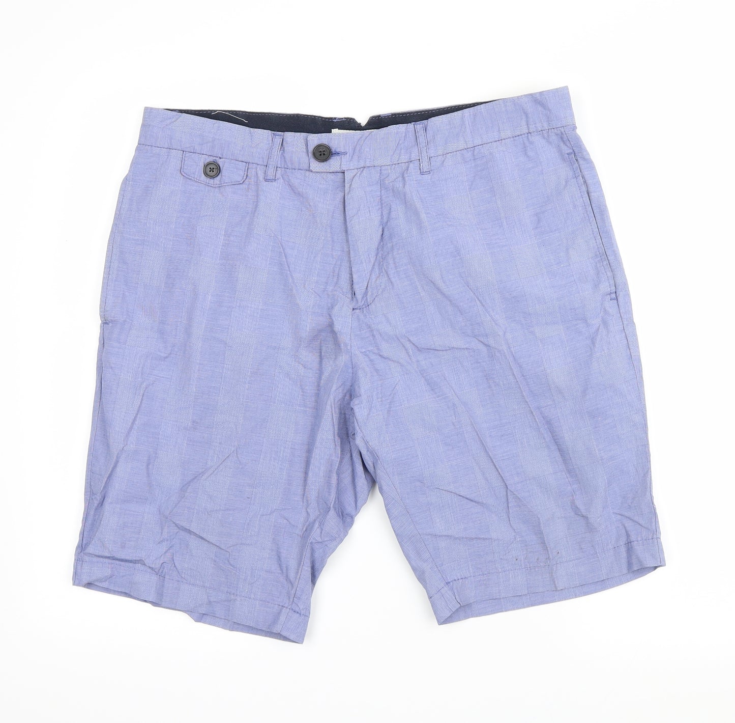Jasper Conran Mens Blue   Cargo Shorts Size 36 in