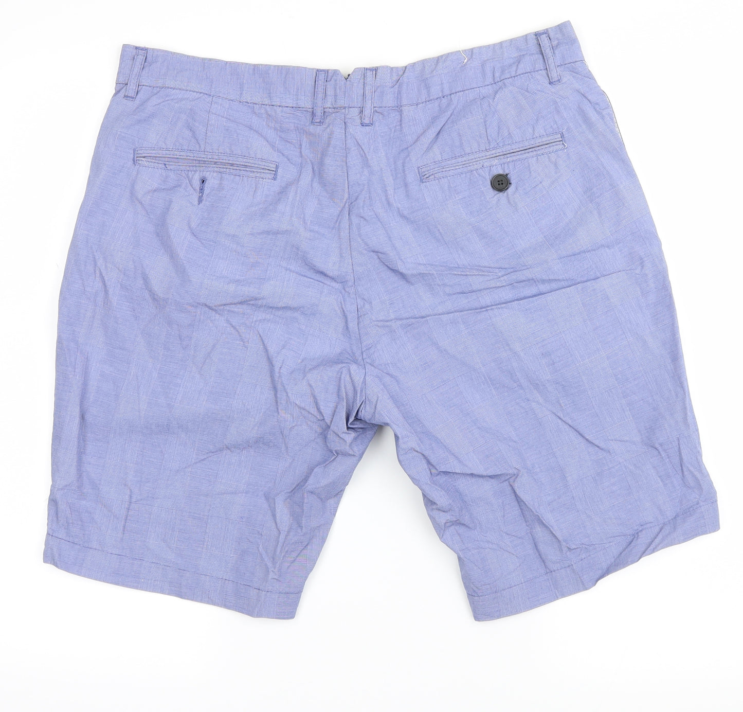 Jasper Conran Mens Blue   Cargo Shorts Size 36 in