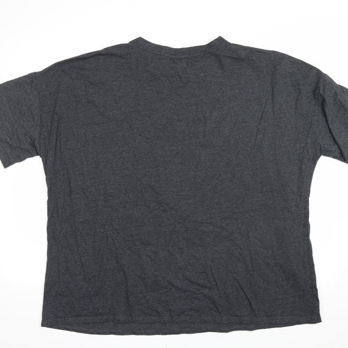 George Womens Grey   Basic T-Shirt Size 24  - daffy duck