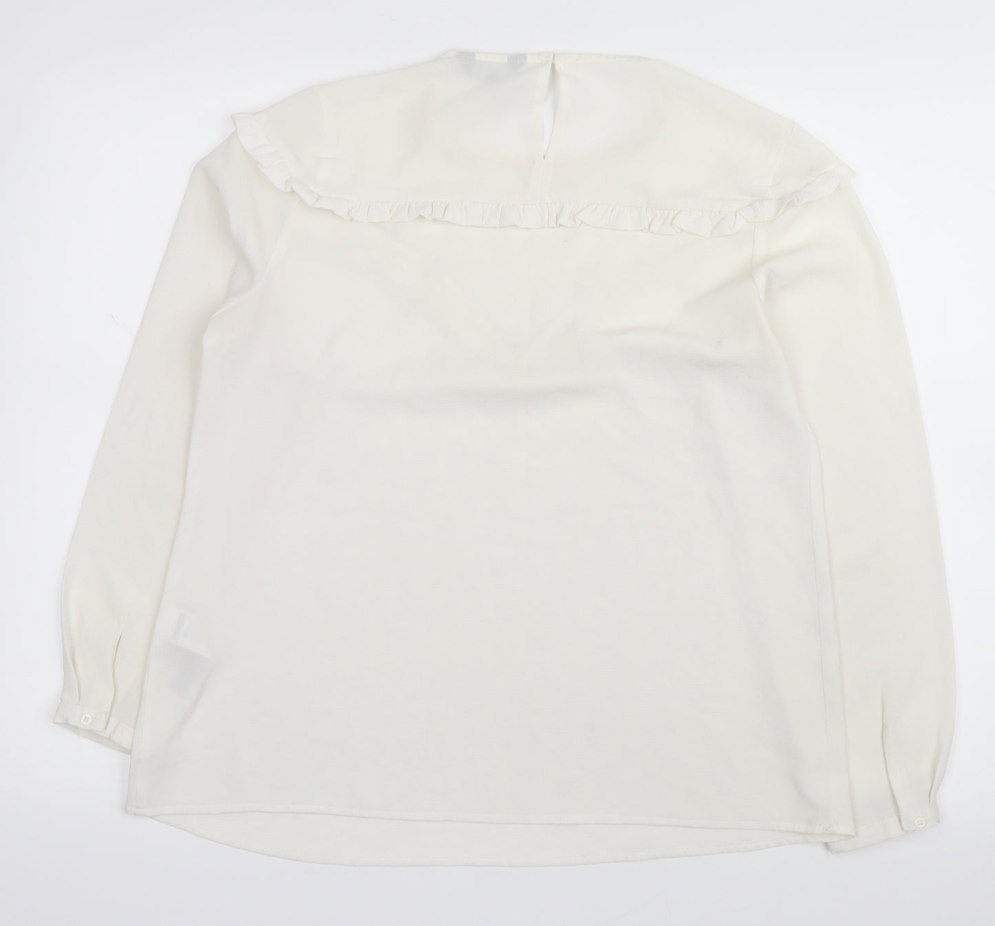 New Look Womens White   Basic Blouse Size 10
