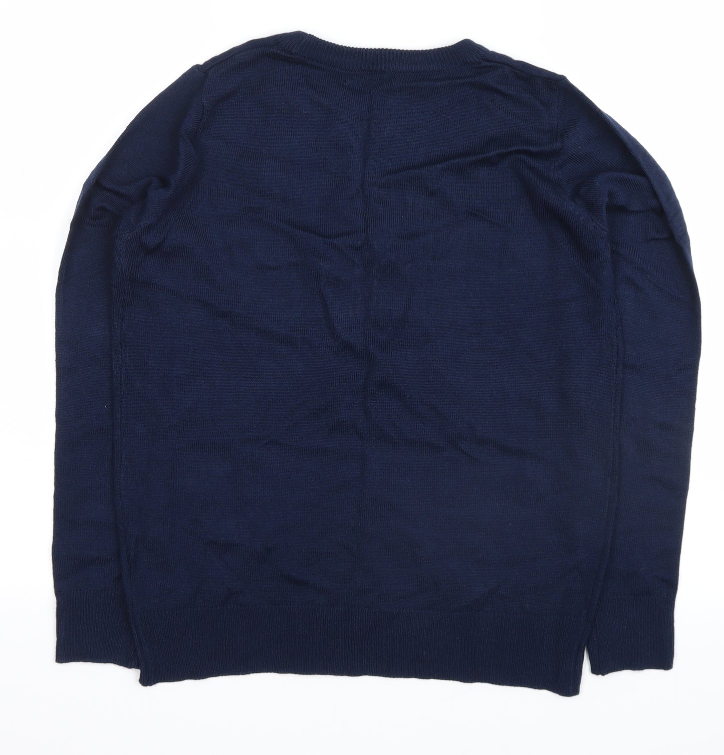 TU Womens Blue   Pullover Jumper Size 8  - robin