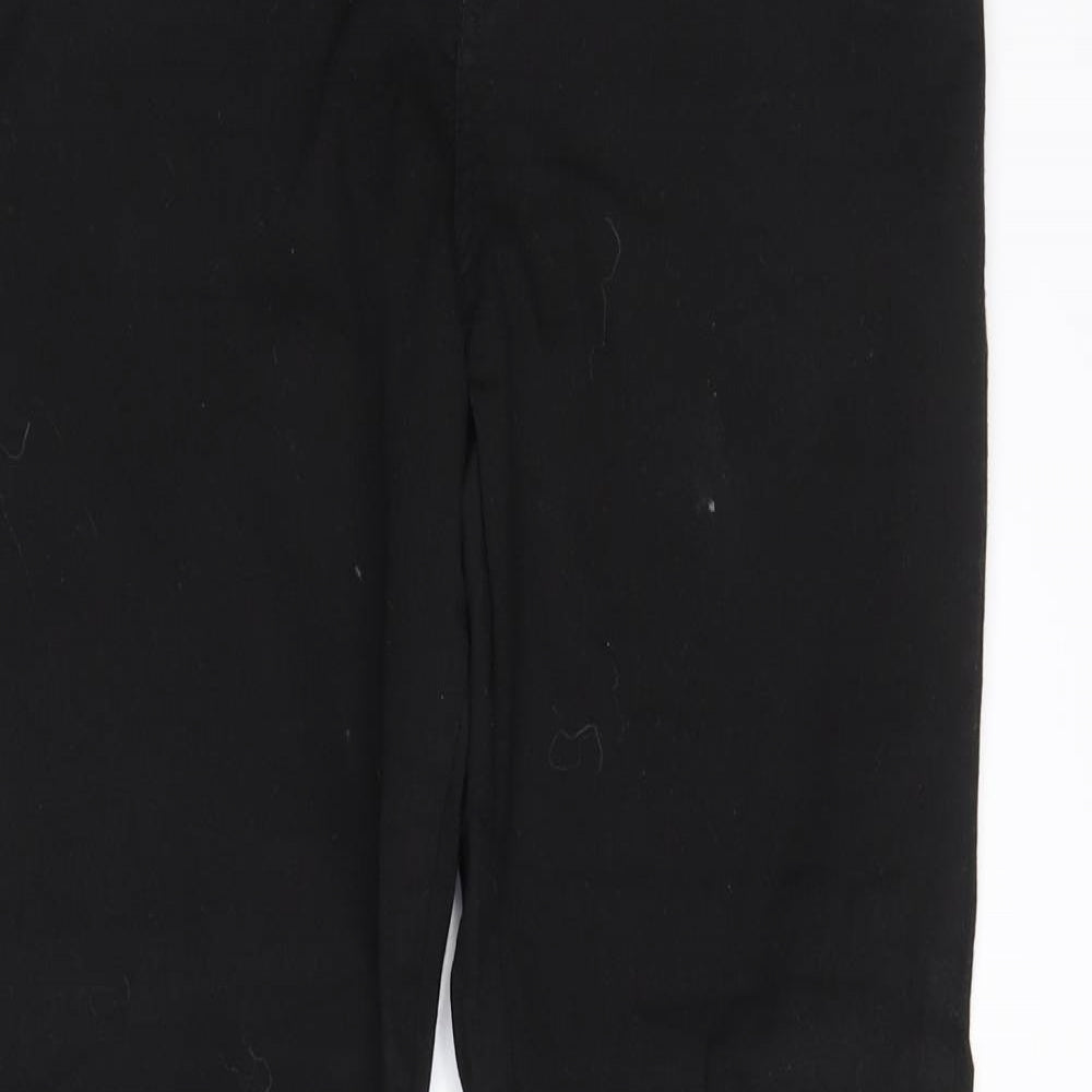 denim co Womens Black  Denim Straight Jeans Size 12