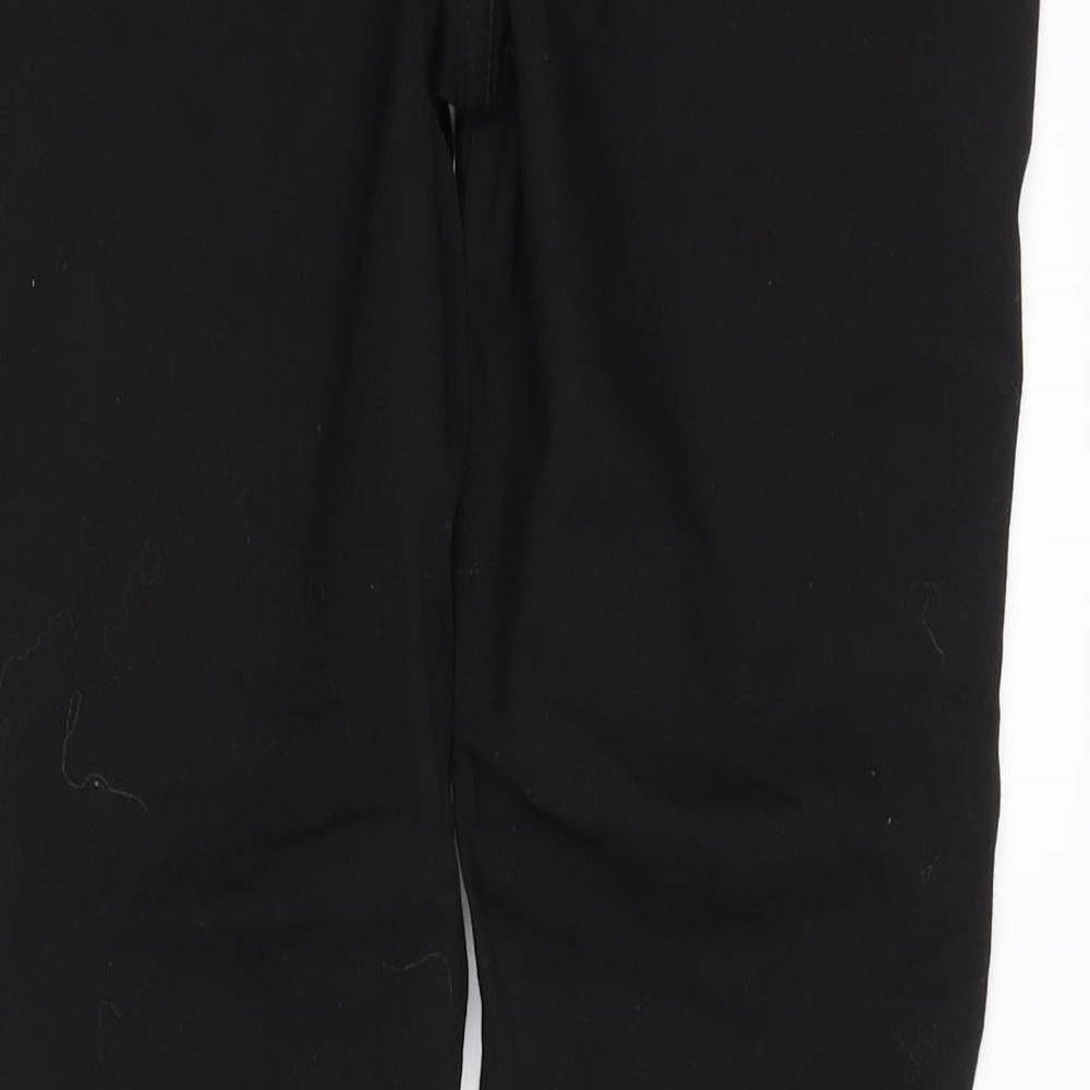 denim co Womens Black  Denim Straight Jeans Size 12