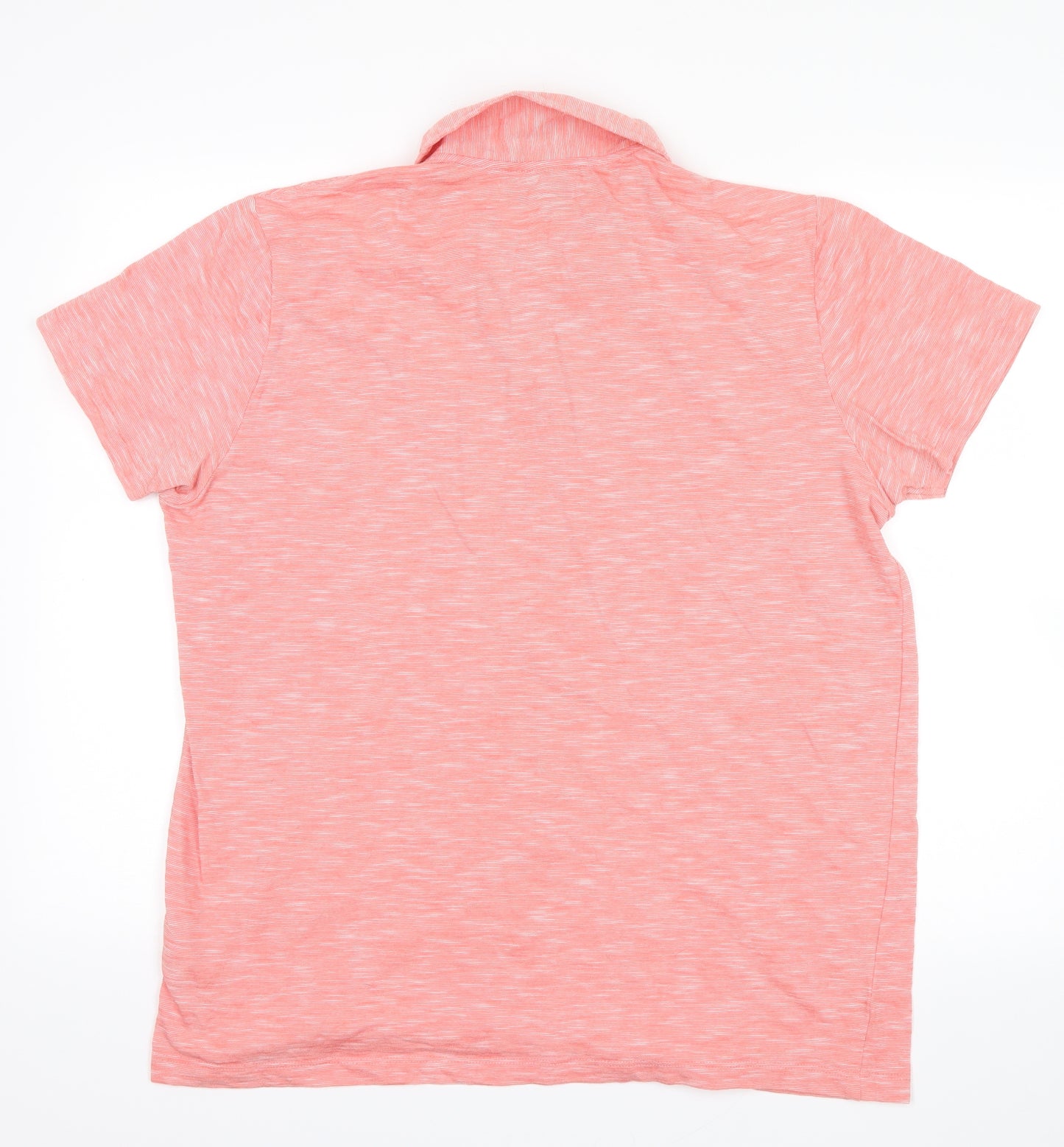 Acw85 Mens Pink    Polo Size L