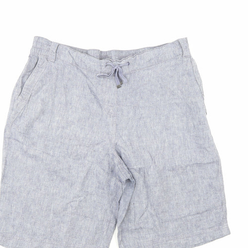 George Womens Blue   Cargo Shorts Size 16