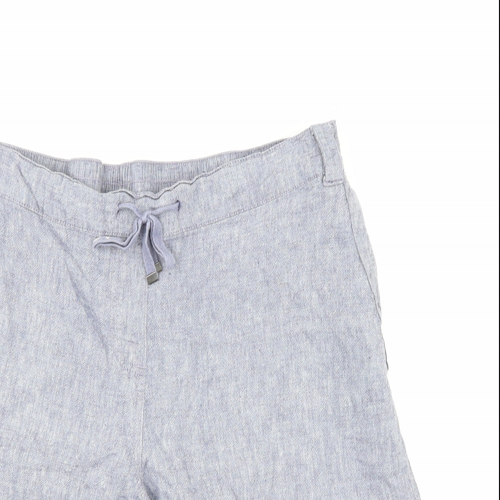 George Womens Blue   Cargo Shorts Size 16