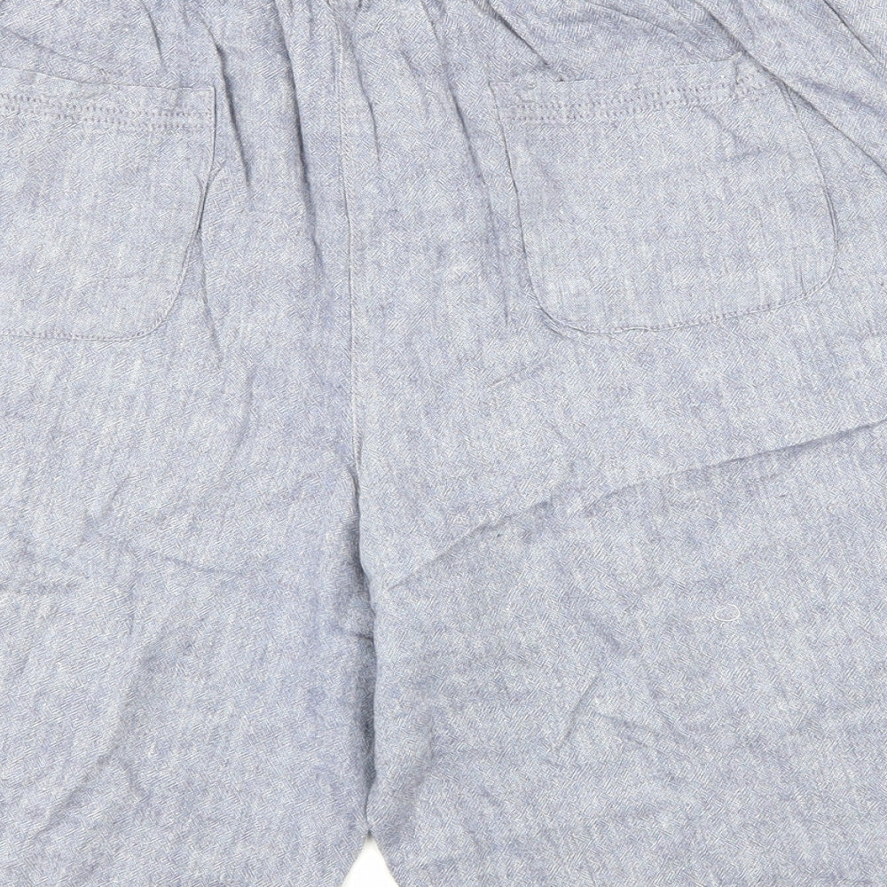 George Womens Blue   Cargo Shorts Size 16