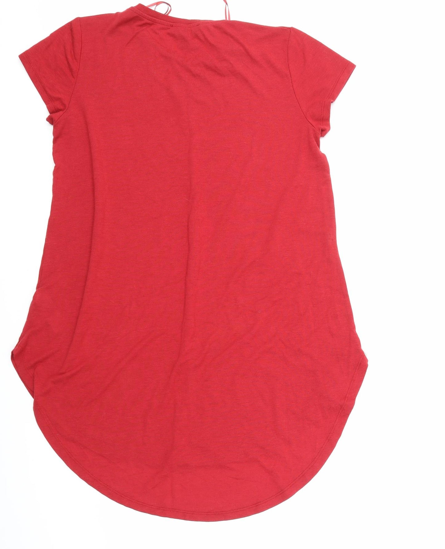Primark Womens Red   T-Shirt Dress  Size M
