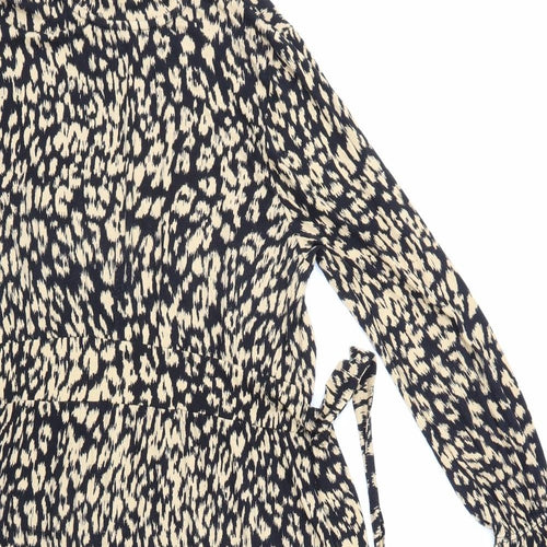TU Womens Multicoloured Animal Print  A-Line  Size 18
