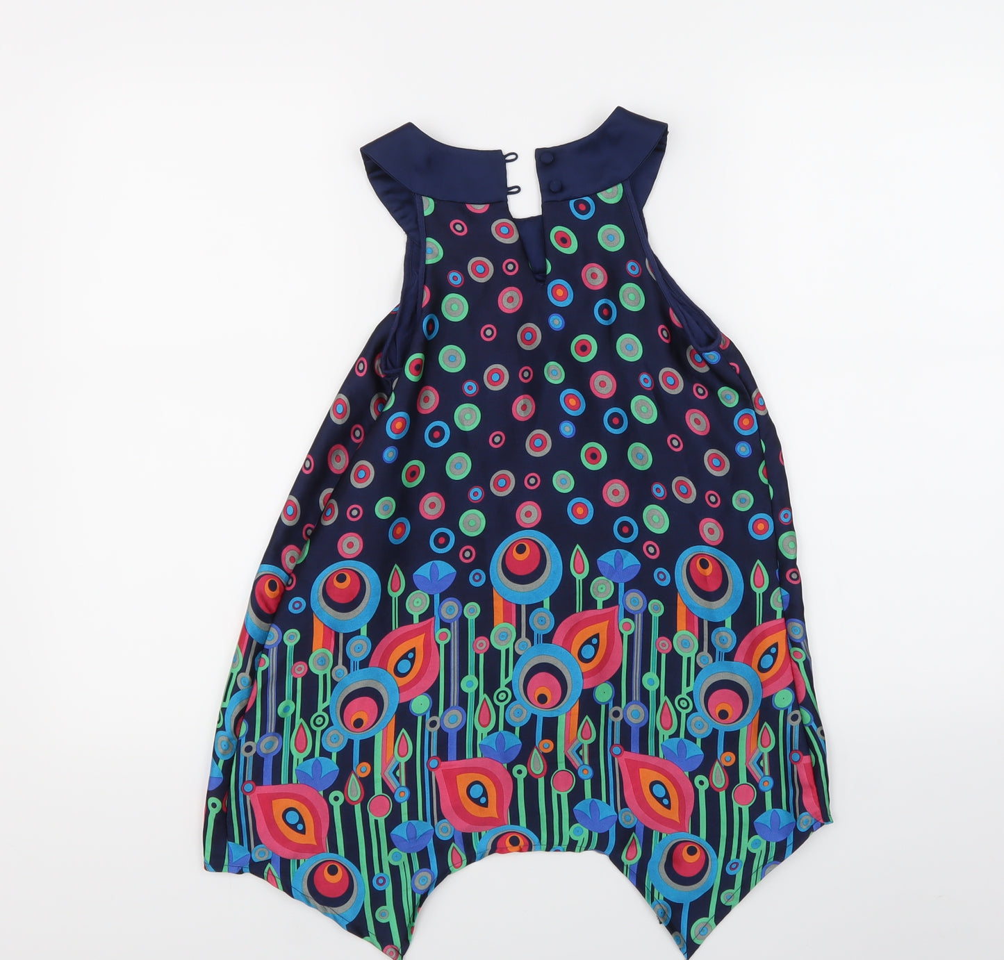 Debehams Girls Multicoloured Floral  A-Line  Size 9 Years