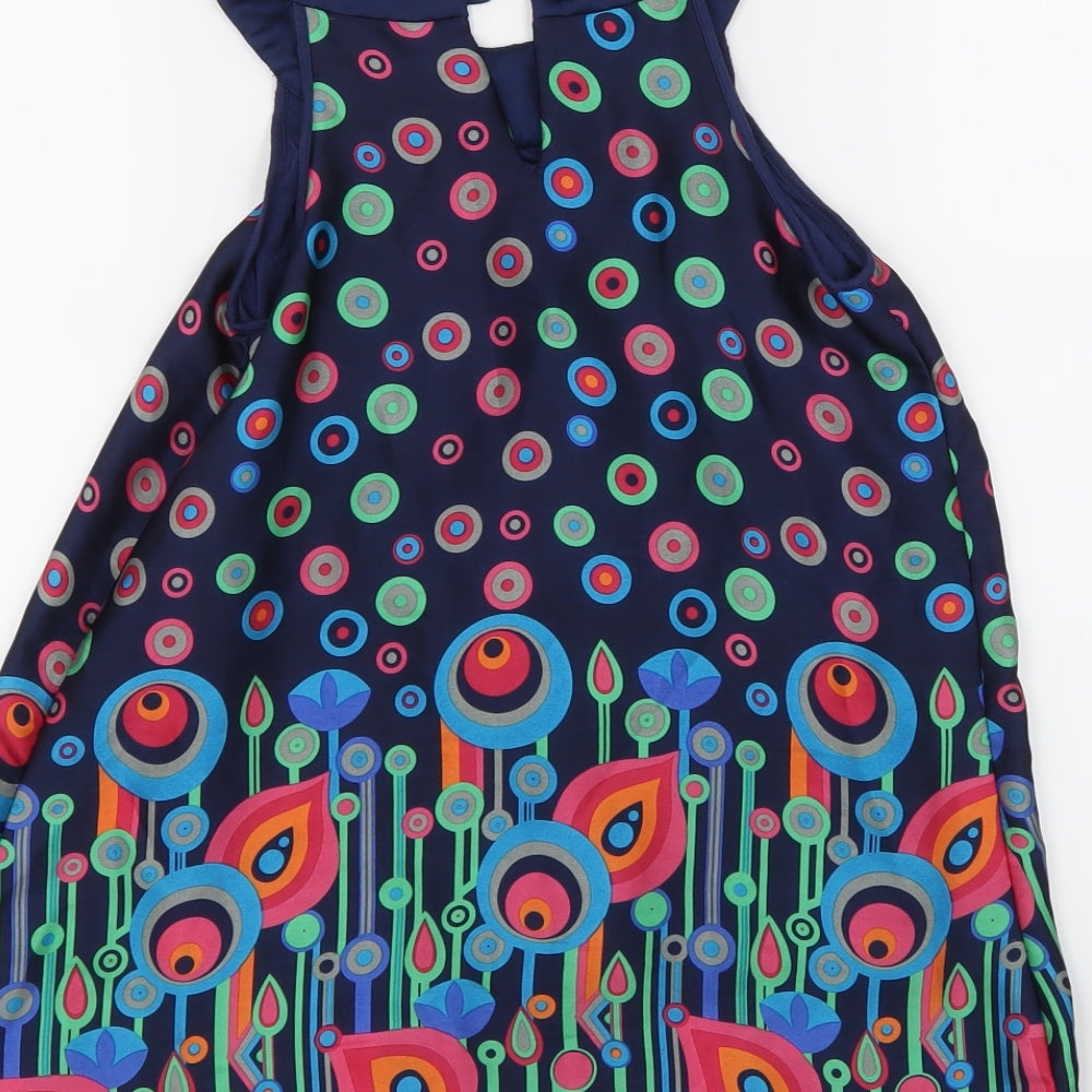 Debehams Girls Multicoloured Floral  A-Line  Size 9 Years