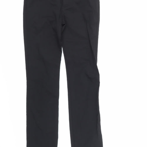 AMN Womens Black   Trousers  Size 8 L32 in