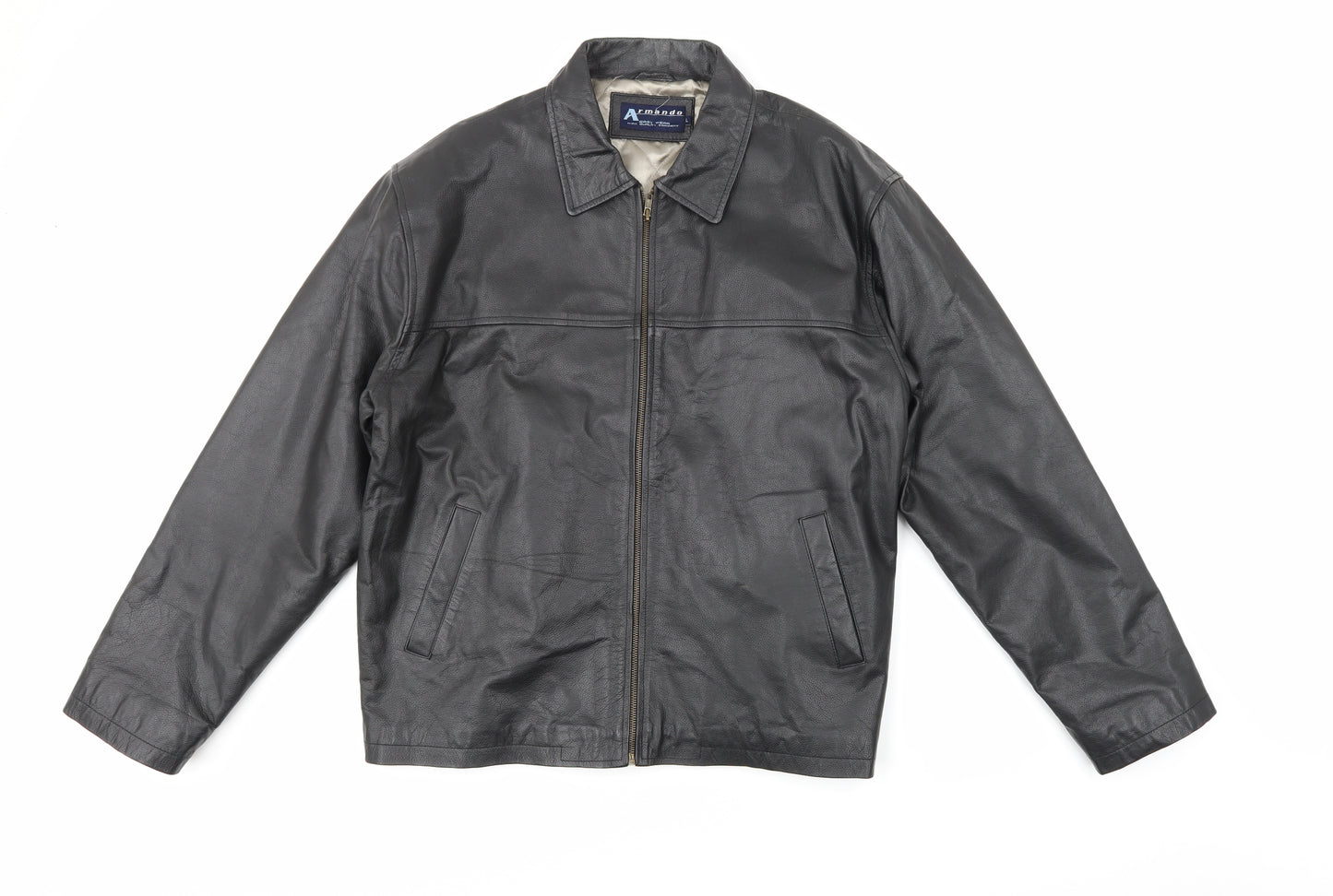 armando Mens Black   Jacket  Size L