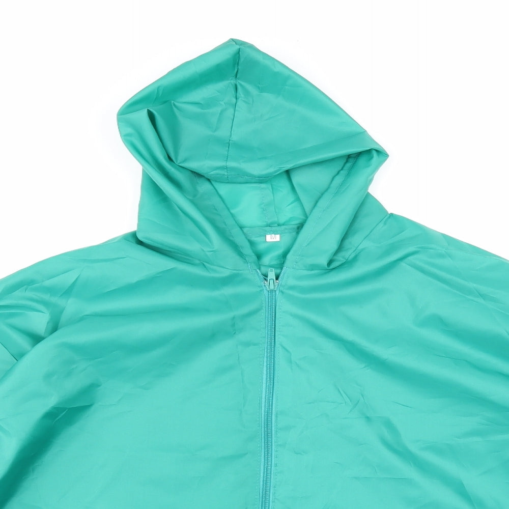 Preworn Mens Green   Rain Coat Coat Size M