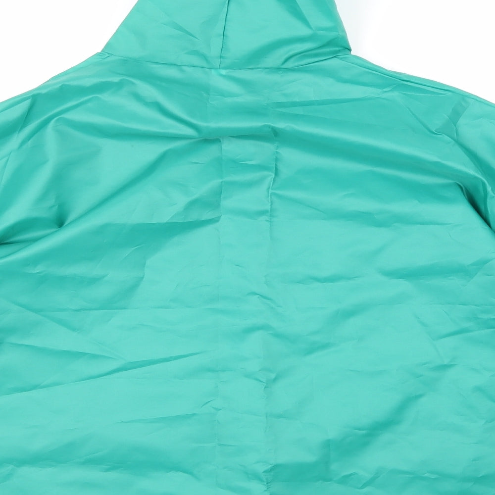 Preworn Mens Green   Rain Coat Coat Size M