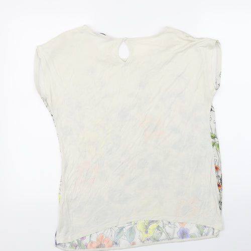 TU Womens Multicoloured Floral  Basic Blouse Size 14