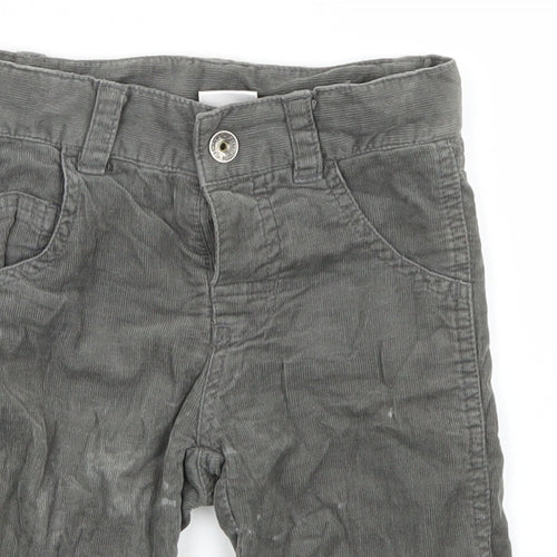 Pumpkin Patch Boys Grey  Corduroy  Trousers Size 3-6 Months
