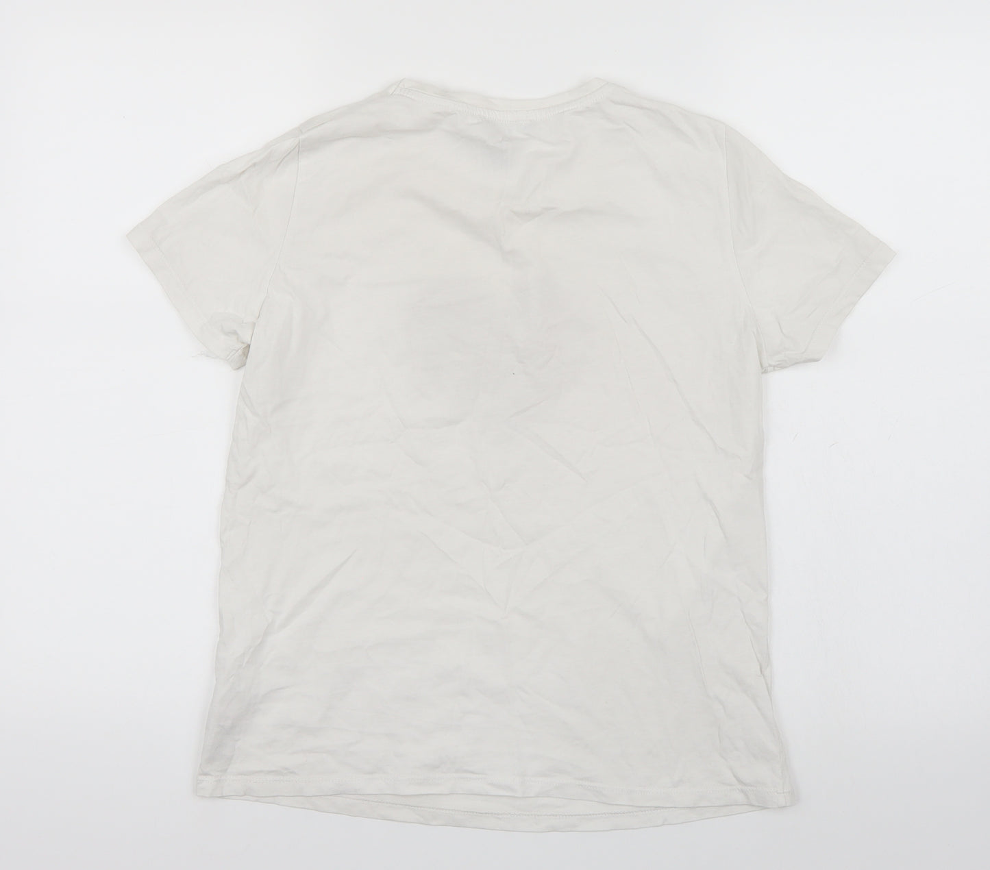 Newlook Womens White   Basic T-Shirt Size 10