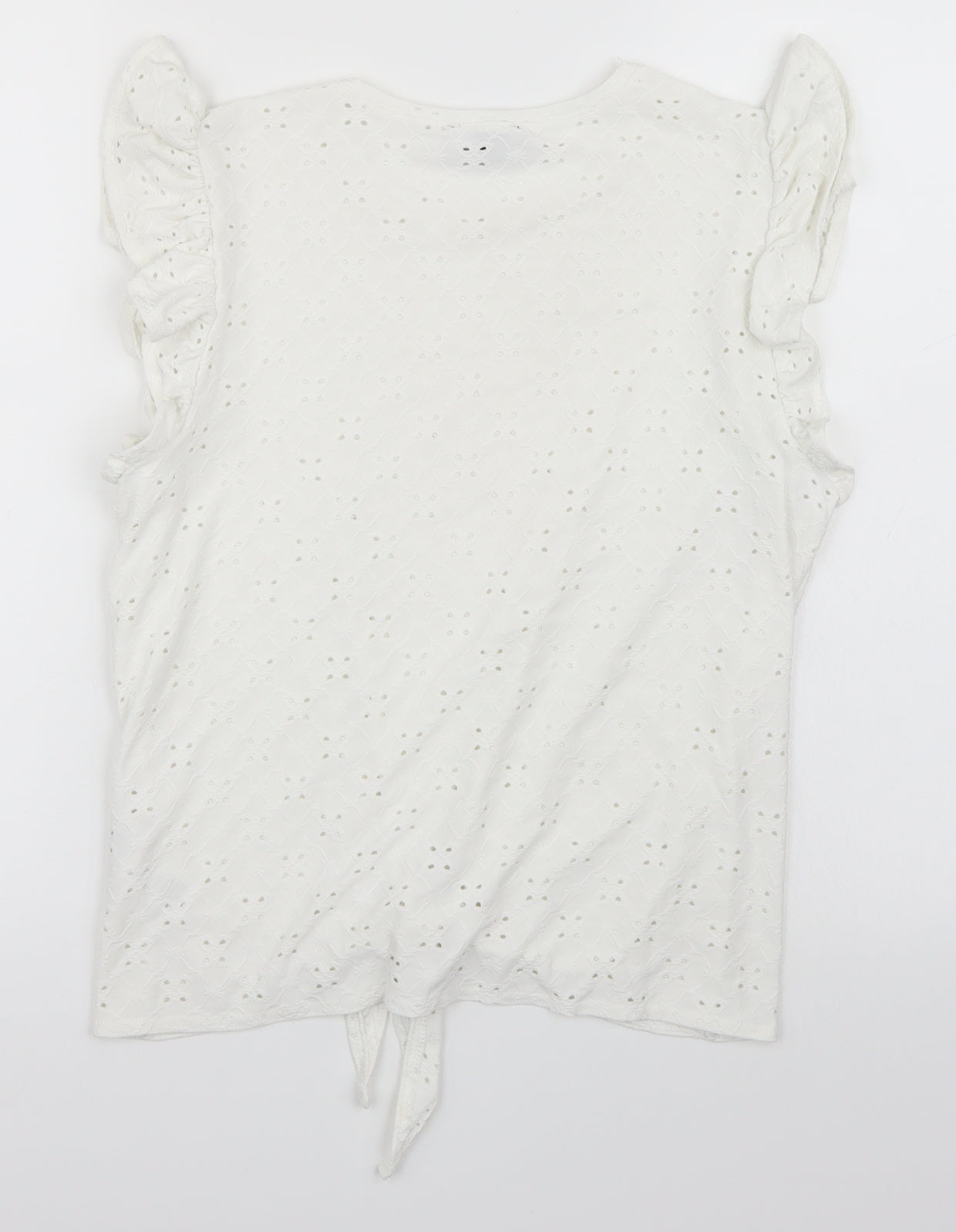 Newlook Womens White   Basic T-Shirt Size 10