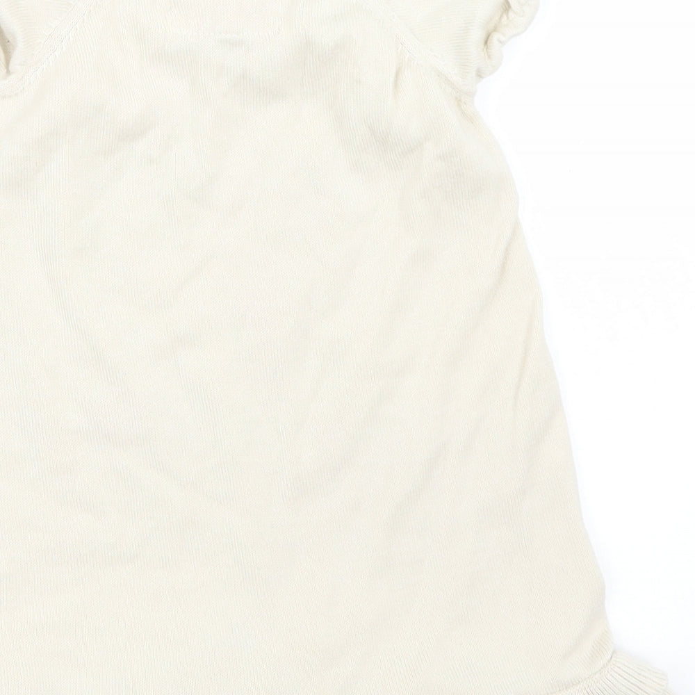 Debenhams Girls Beige   Jumper Dress  Size 18-24 Months