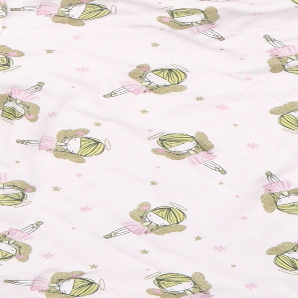 Mini Club Girls Pink   Basic T-Shirt Size 3-4 Years  - Ballerina