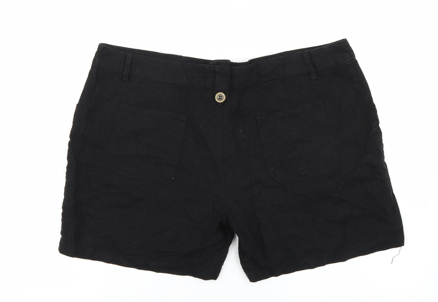 Primark Womens Black   Sweat Shorts Size 16