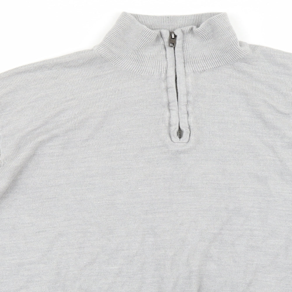 French Connection Mens Grey   Pullover Jumper Size L