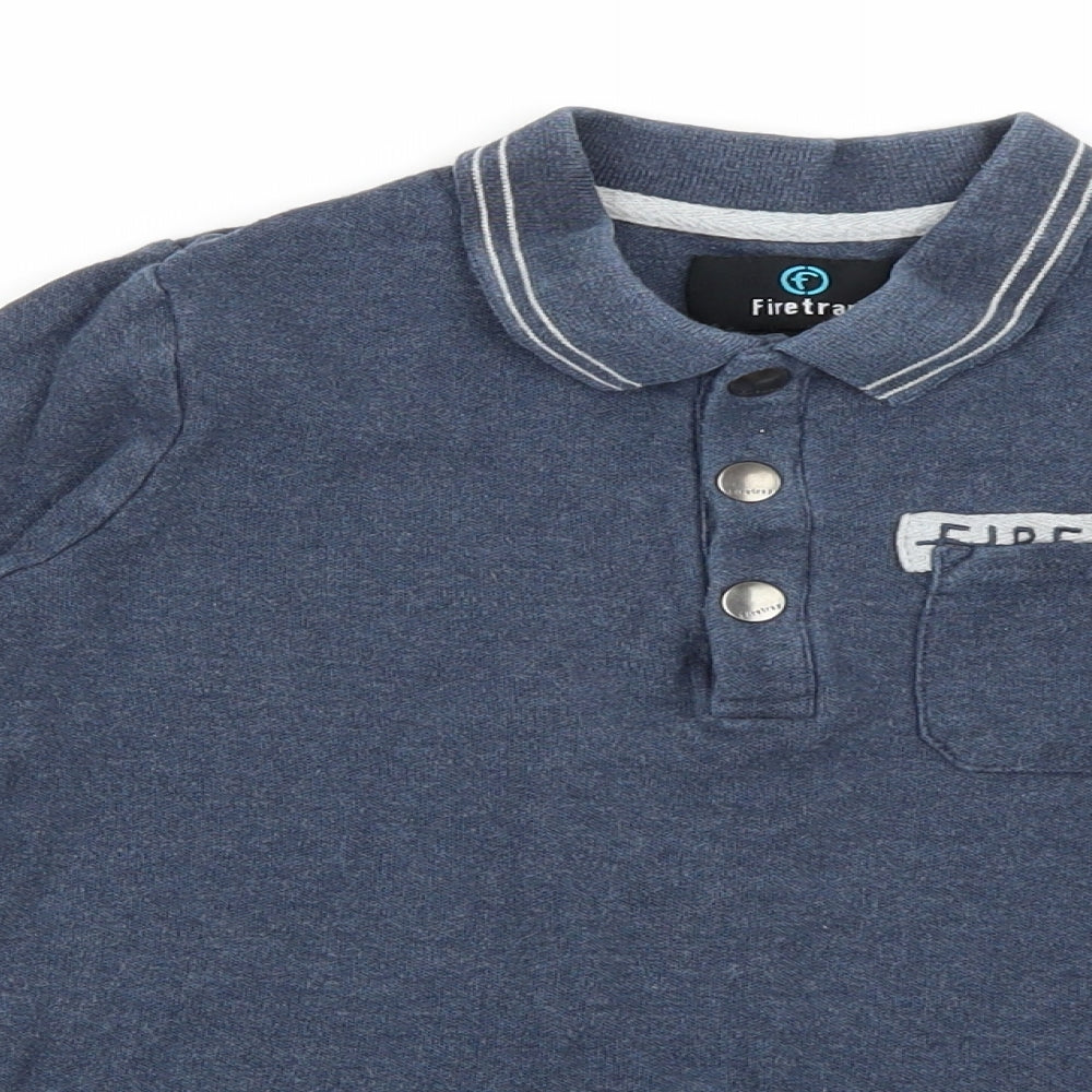 Firetrap Boys Blue   Basic Polo Size 10 Years