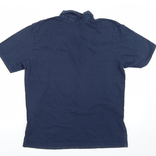Studio Mens Blue    Polo Size L
