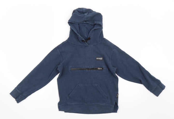 D/struct Boys Blue Pullover Hoodie Size 9-10 Years