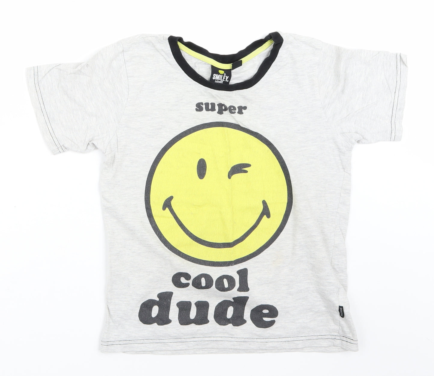 Primark Boys Grey   Basic T-Shirt Size 11-12 Years