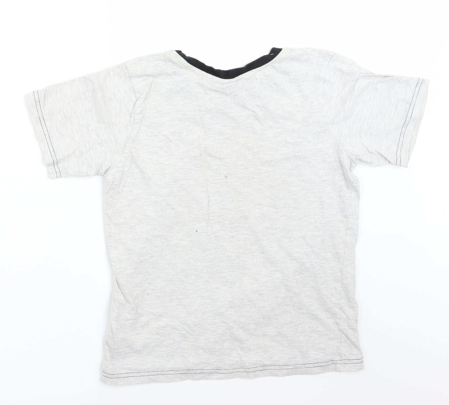 Primark Boys Grey   Basic T-Shirt Size 11-12 Years