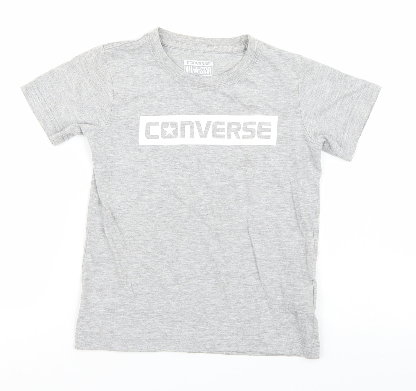 Converse Girls Grey   Basic T-Shirt Size 5-6 Years