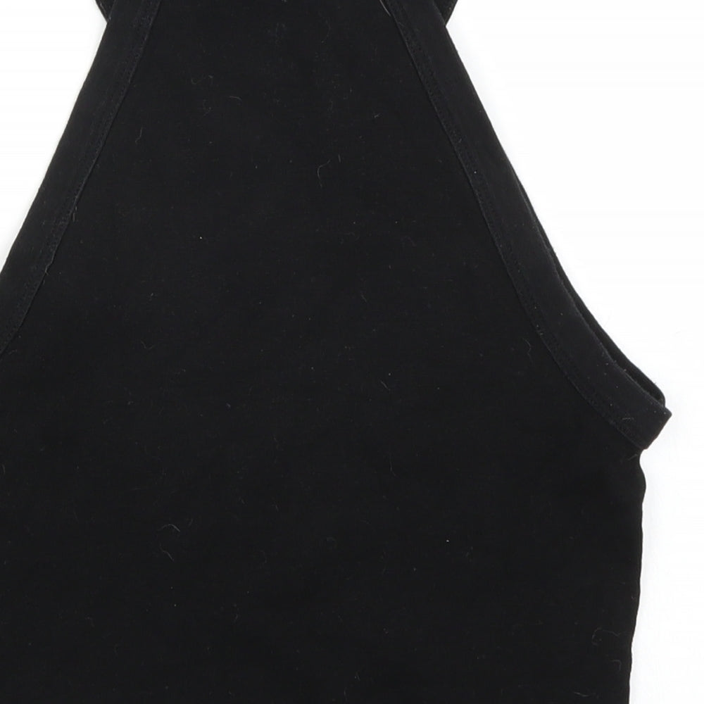 Zara Womens Black   Basic Tank Size S