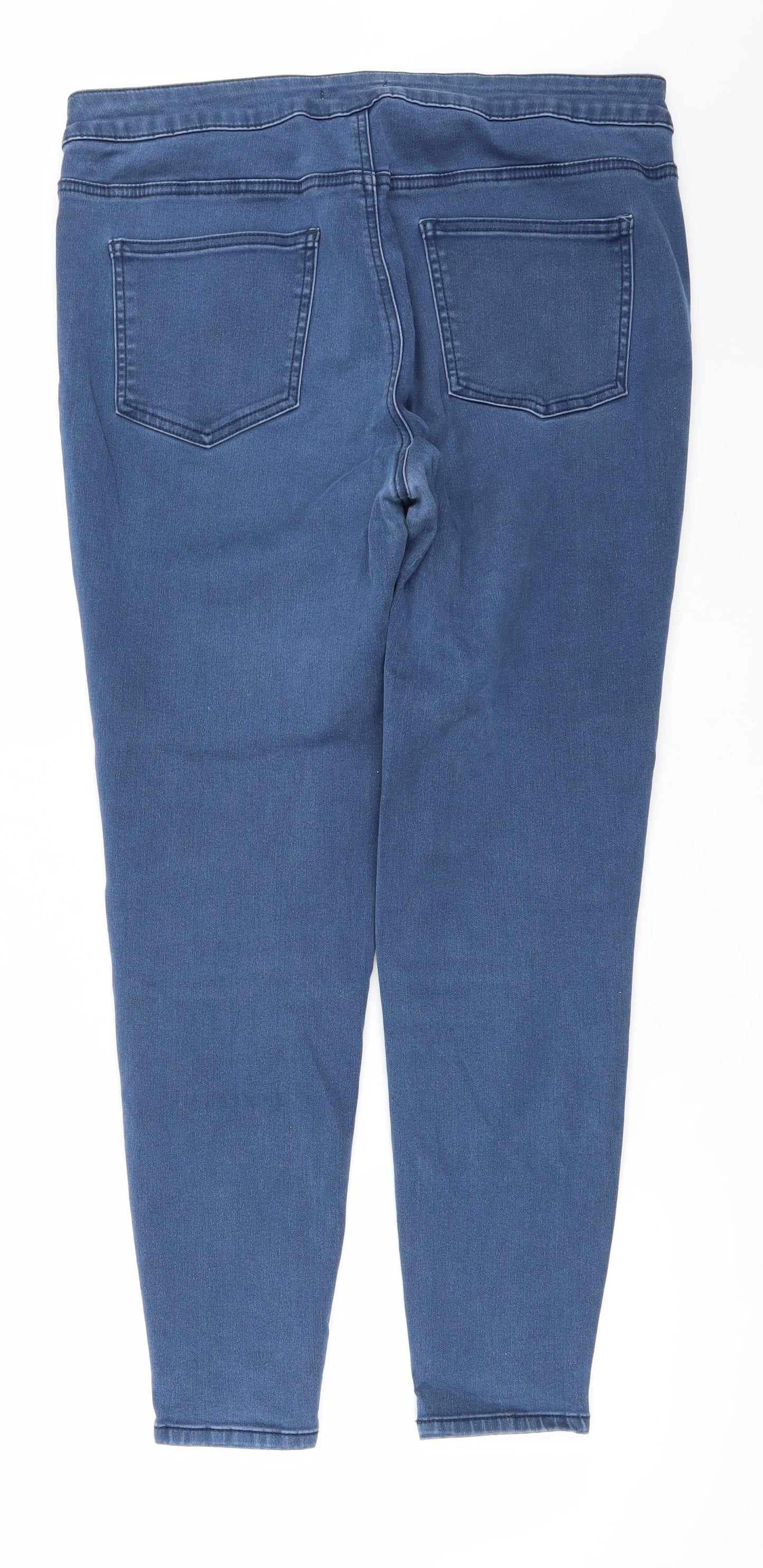 TU Womens Blue   Skinny Jeans Size 16 L26 in