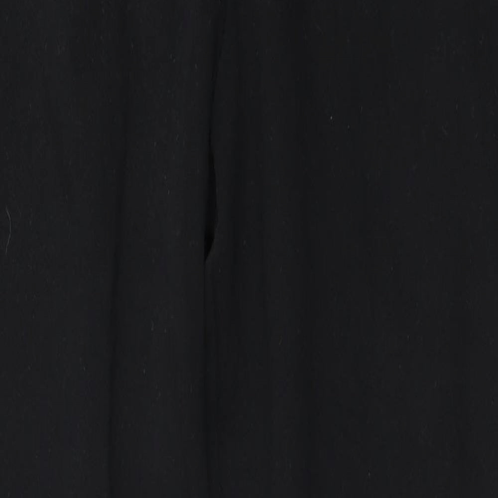 pretty little Thing Womens Black   Jogger Trousers Size 10 L30 in