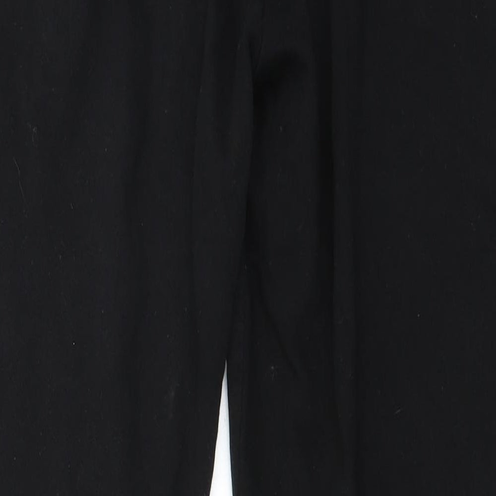 pretty little Thing Womens Black   Jogger Trousers Size 10 L30 in