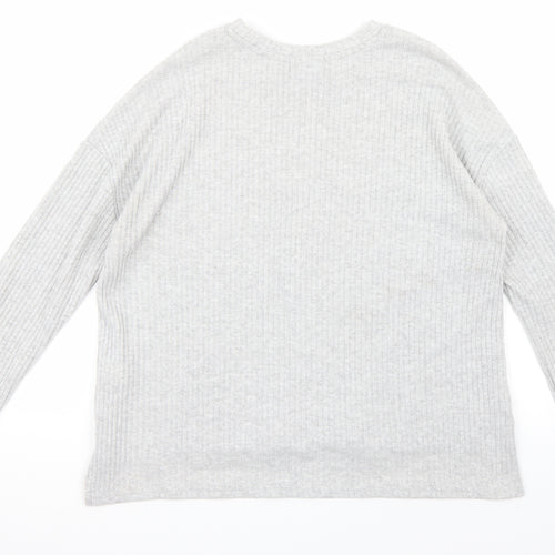 Primark Womens Grey   Pullover Jumper Size 10