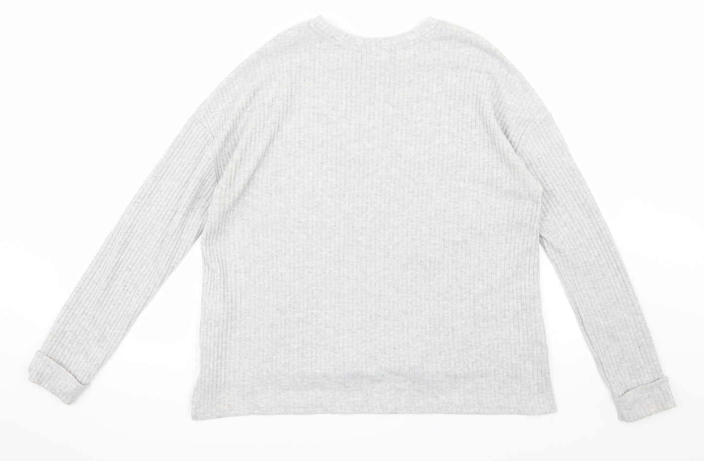 Primark Womens Grey   Pullover Jumper Size 10