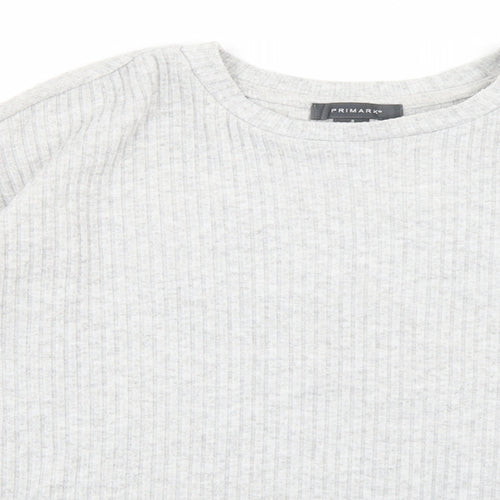 Primark Womens Grey   Pullover Jumper Size 10