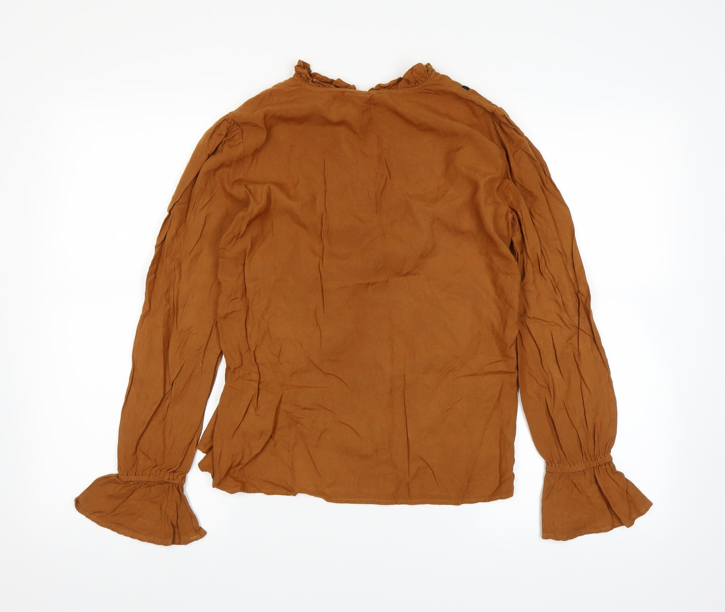 New Look Womens Brown   Basic T-Shirt Size 10