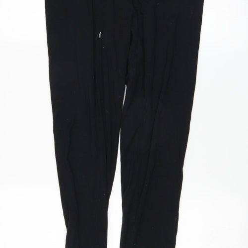 Marks and Spencer Womens Black   Jogger Leggings Size 14 L26 in